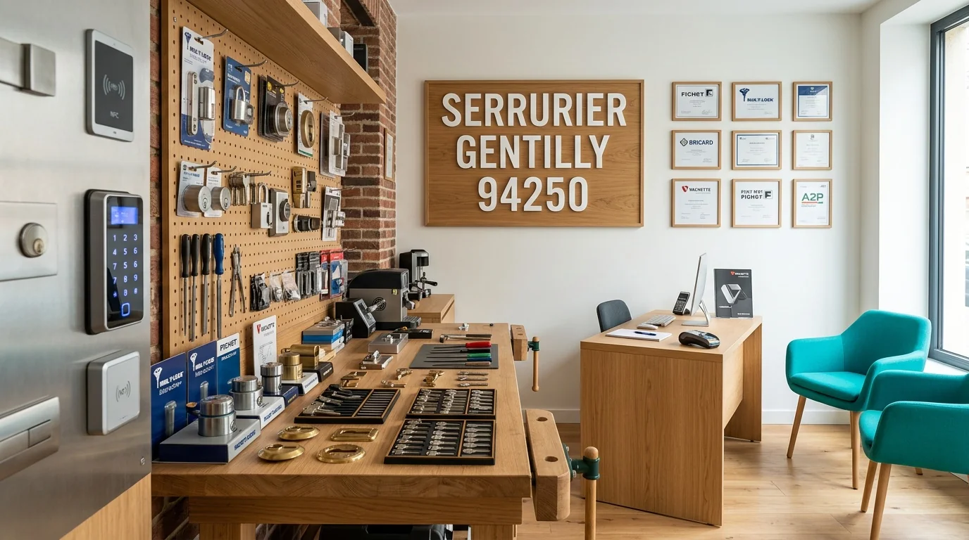 Atelier Serrurier Gentilly — serrurerie connectée