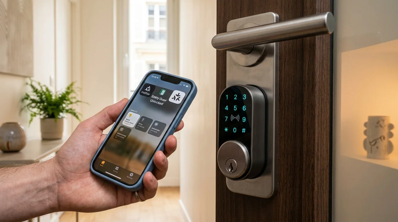 Smart lock connecté NFC - Serrurier Gentilly